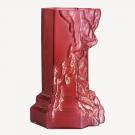 Kosta Boda Rocky Baroque 14" Vase Hot PInk