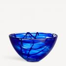 Kosta Boda Contrast 9" Bowl Blue