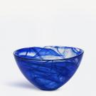 Kosta Boda Contrast 9" Bowl Blue