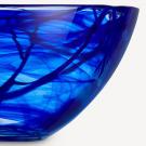 Kosta Boda Contrast 9" Bowl Blue