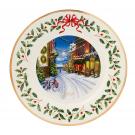 Lenox 2024 Holiday Annual Plate Winter Scene