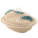 Belleek Kings Charles Replica 8.5" Basket