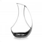 Nambe Crystal and Metal Vie Wine Pitcher Decanter