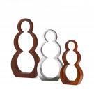 Nambe 2024 Snowman Figures, Set of 3